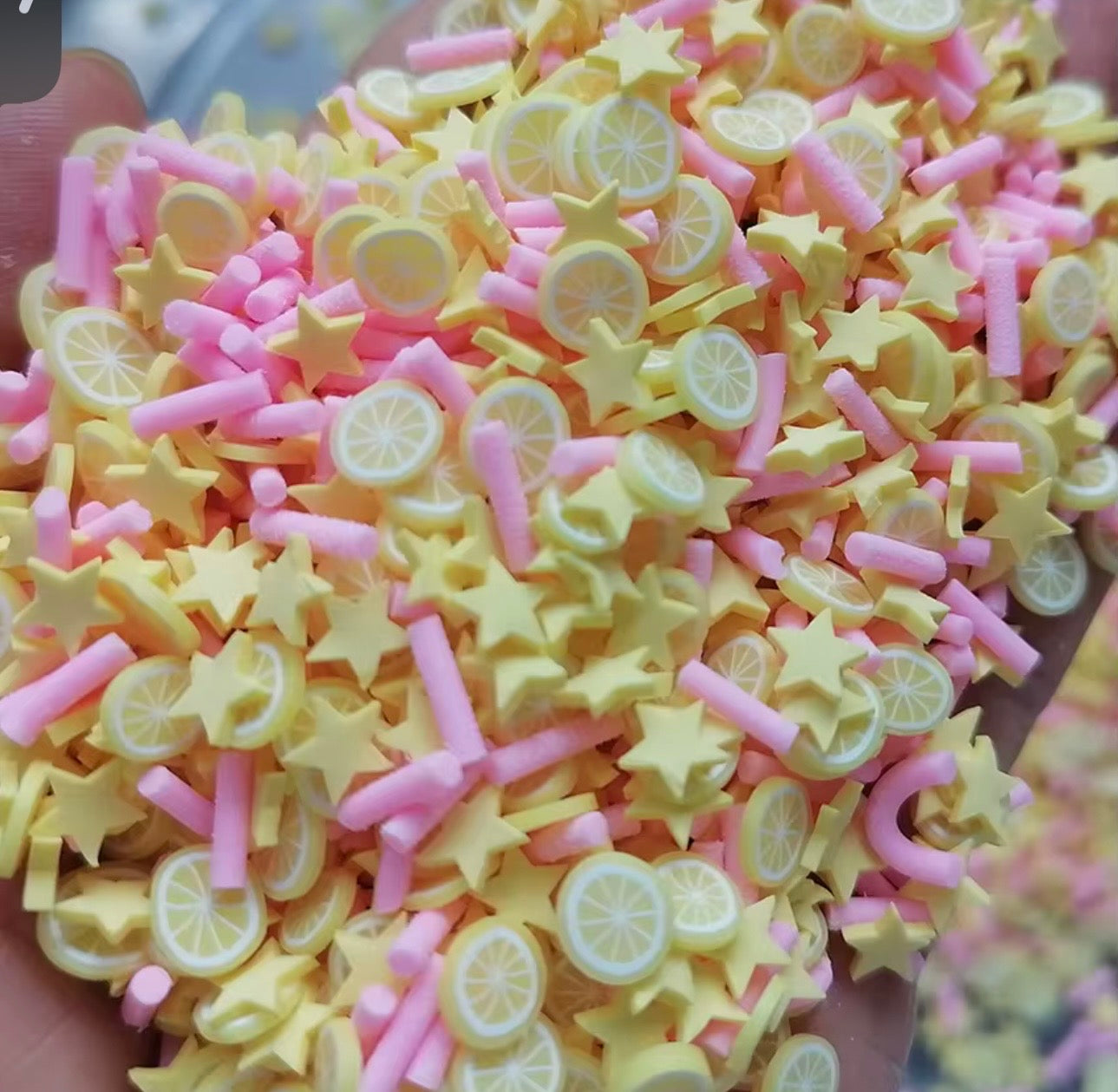 Pink Lemonade Fimos Add-ins