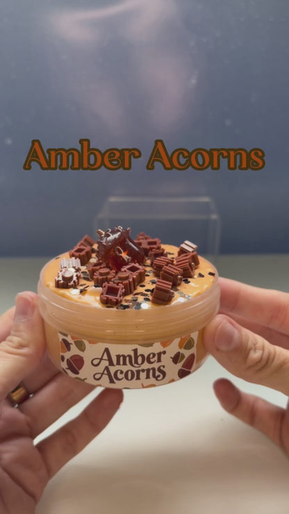 Amber Acorns Slime